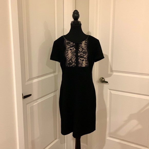 Karl Lagerfeld Lace front dress NWT - Picture 1 of 8